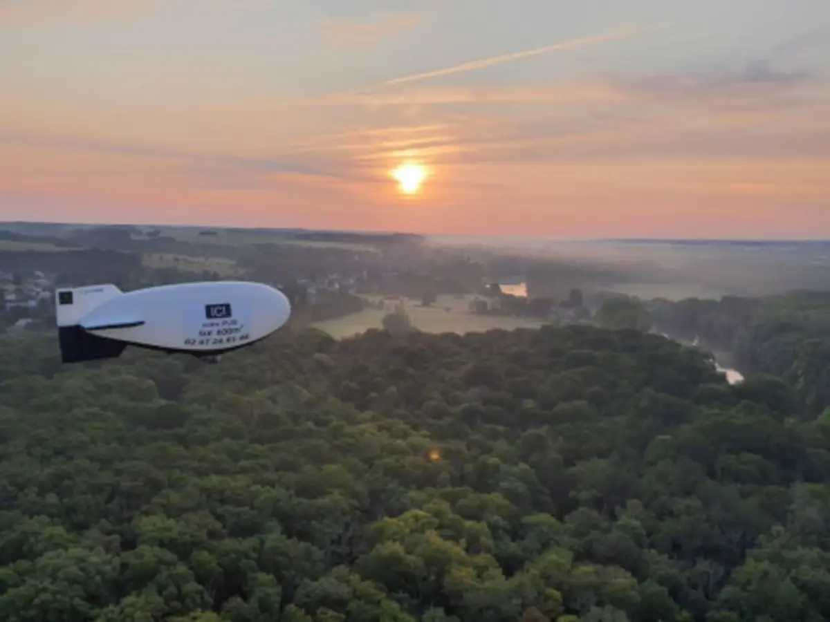 Vol en Dirigeable du Château de Chenonceau (37)
