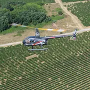 Vol en hélicoptère au-dessus de Bordeaux Sud (33)