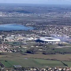 Vol en hélicoptère au-dessus de Lyon Est (69)