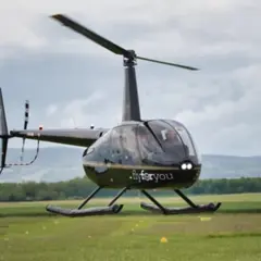 Vol en hélicoptère au-dessus de Lyon Nord (69)