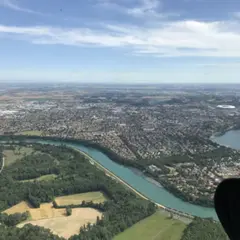 Vol en hélicoptère au-dessus de Lyon Ouest (69)