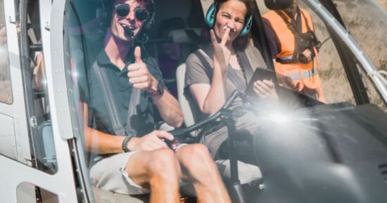 Vol en h&eacute;licopt&egrave;re autour de Chamb&eacute;ry (73)