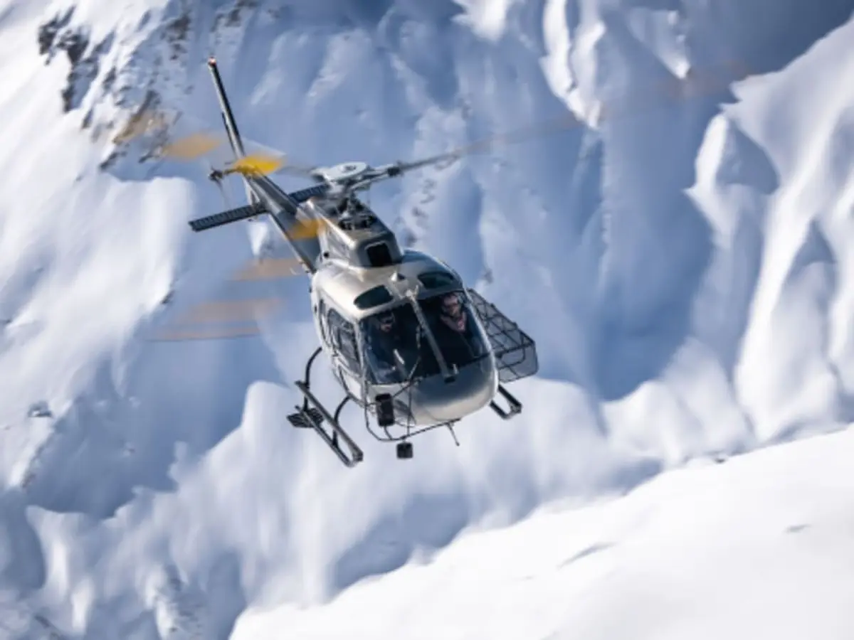 Vol en Hélicoptère depuis Courchevel (73)