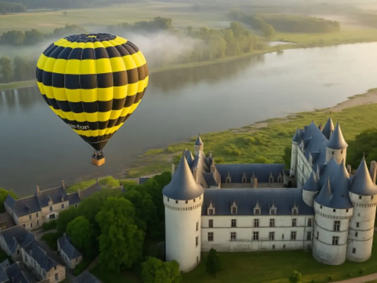 Vol en Montgolfière à Chaumont-sur-Loire (41)