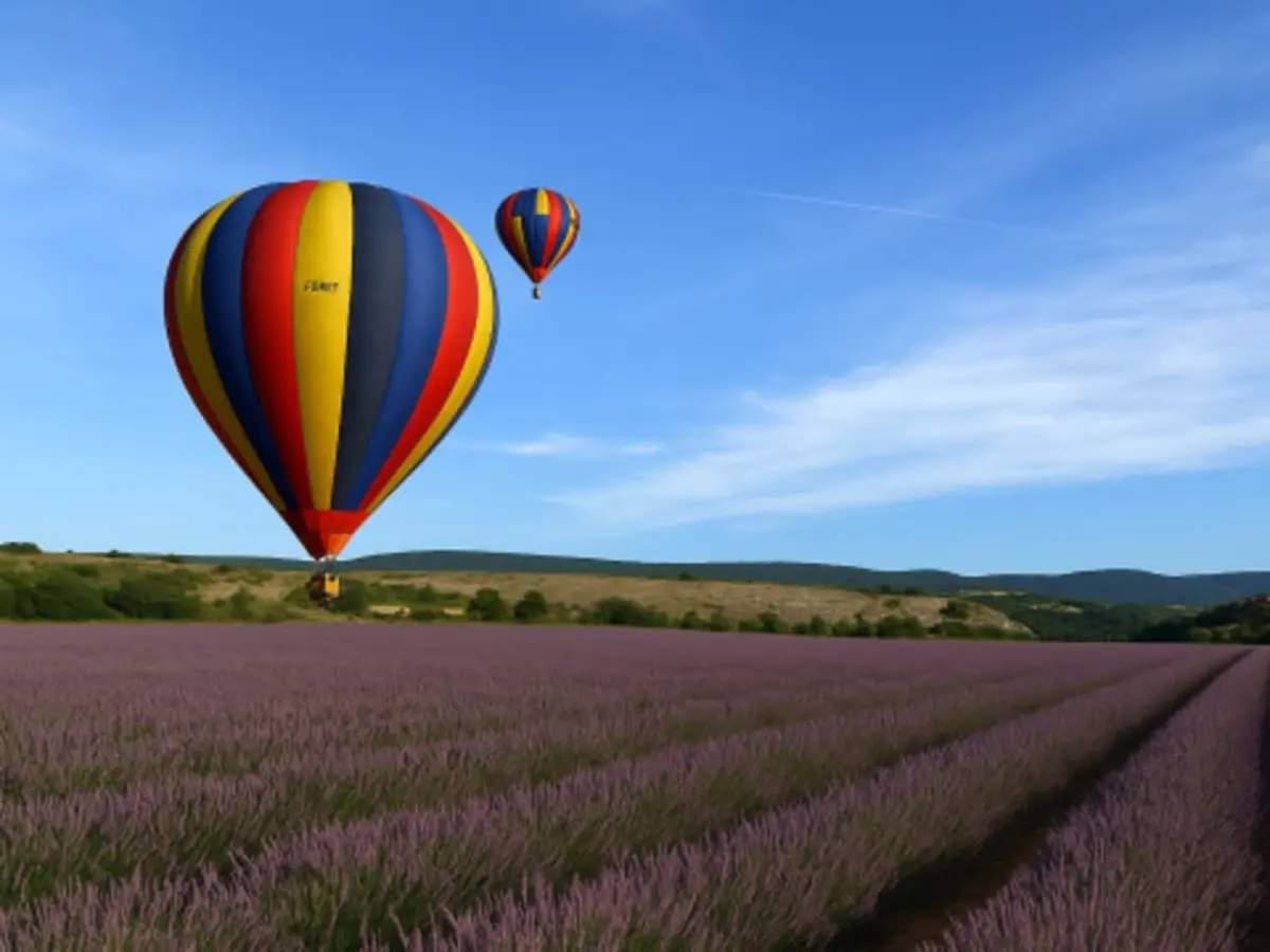 Vol en Montgolfière à Forcalquier en Provence (04)