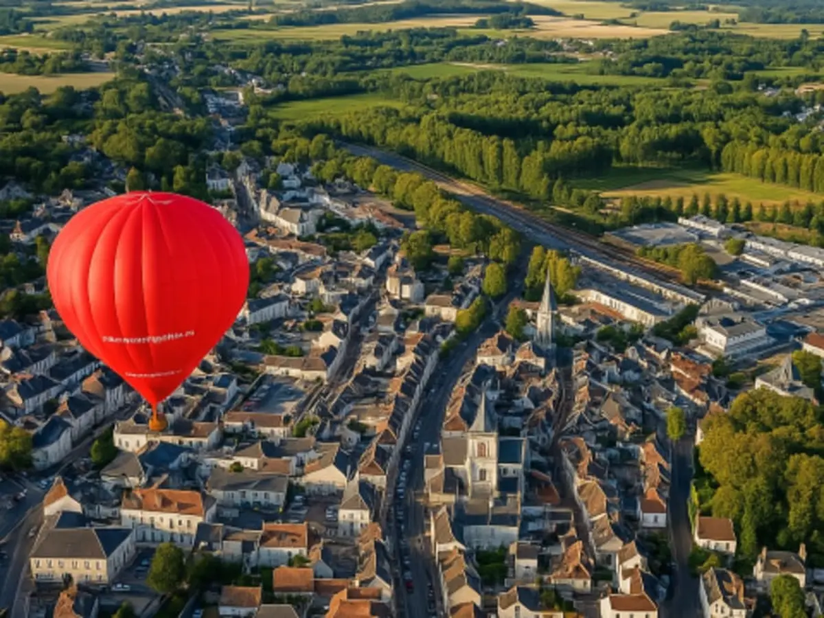 Vol en Montgolfière à Loches (37)