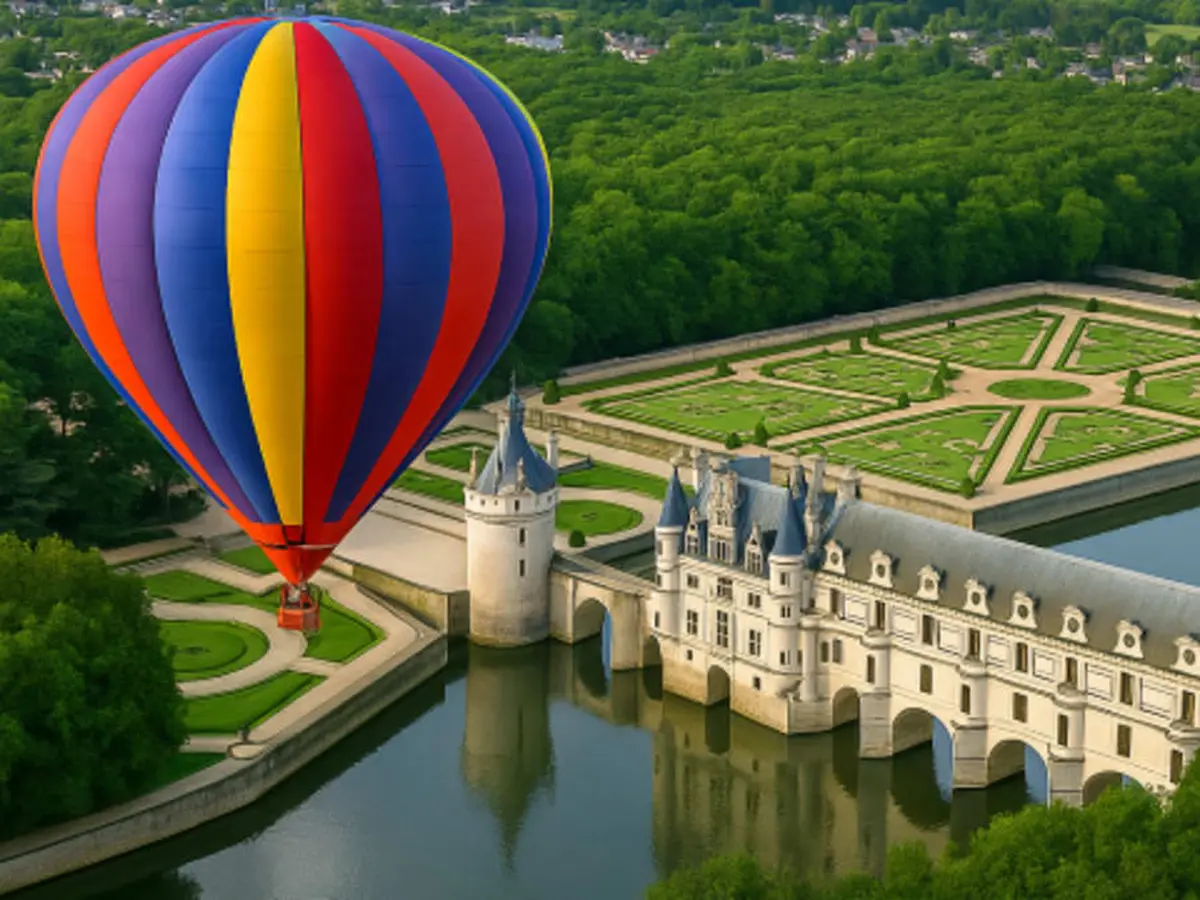 Vol en Montgolfière au-dessus de Chenonceau (37)