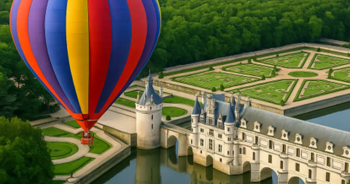 Vol en Montgolfière au-dessus de Chenonceau (37)