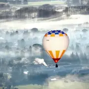 Vol en Montgolfière au-dessus de la Dombes près de Lyon