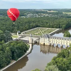 Vol en Montgolfière au-dessus du Château de Chenonceau (41)