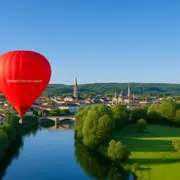 Vol en Montgolfière au-dessus du Château de Saumur (49)