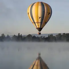 Vol en montgolfière sur la Plaine du Forez (42)