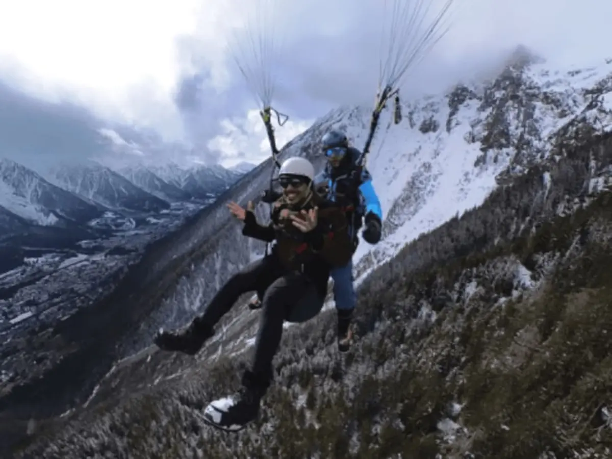 Vol en parapente à Chamonix-Mont-Blanc (74)