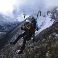Vol en parapente à Chamonix-Mont-Blanc (74)