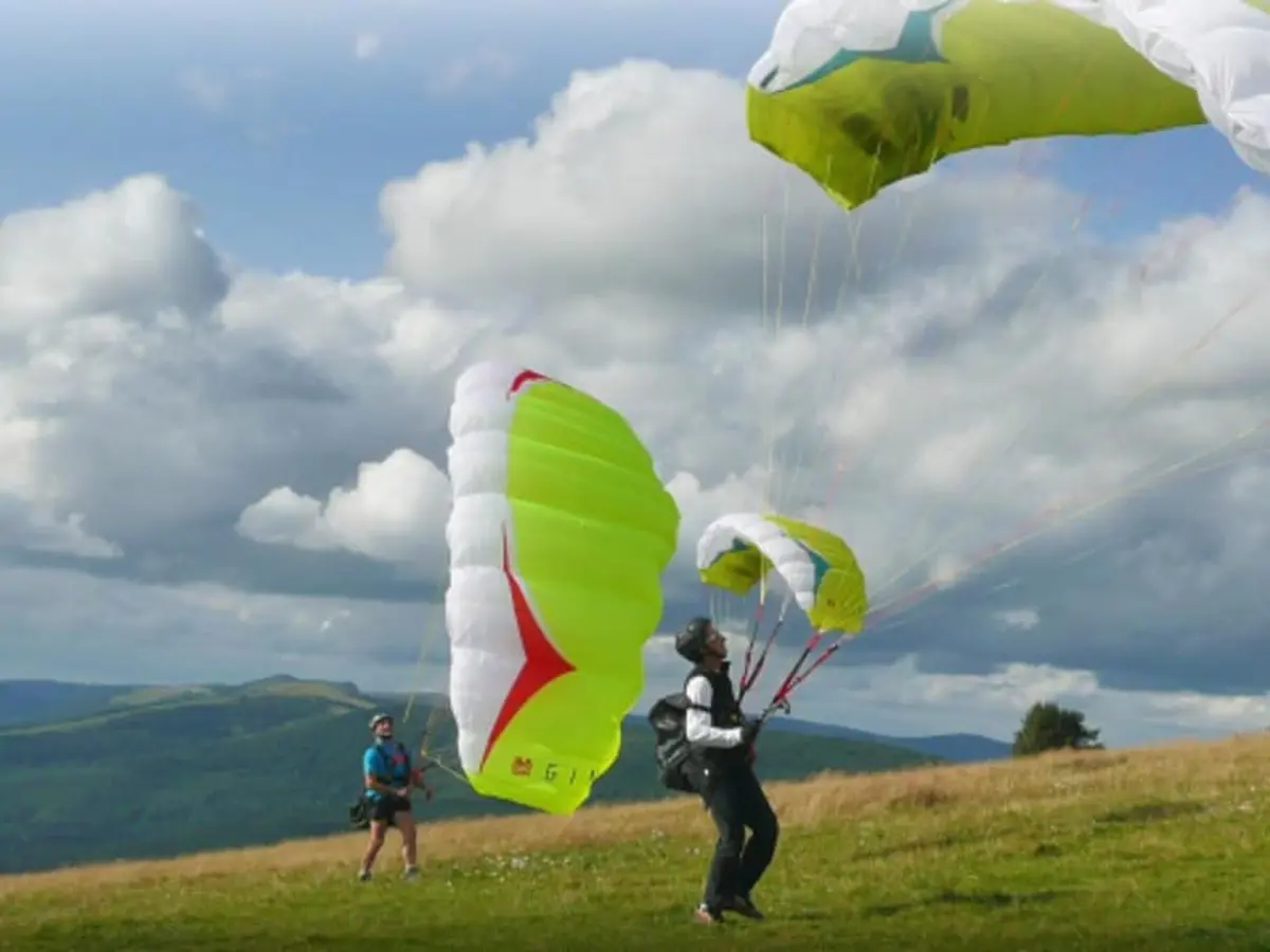 Vol en Parapente à Gérardmer au-dessus du Parc des Vosges