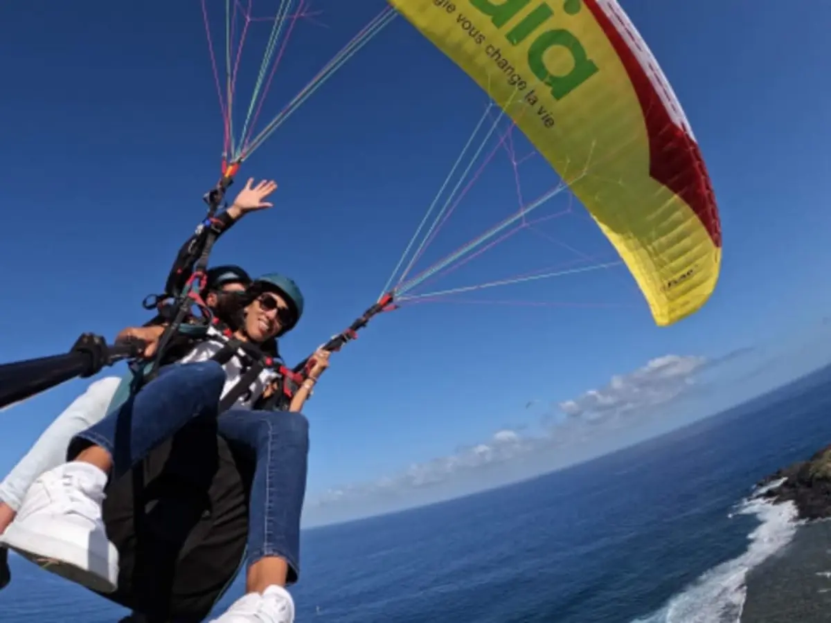Vol en parapente à la Réunion (974)
