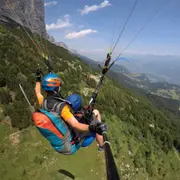 Vol en Parapente à Lumbin (38)
