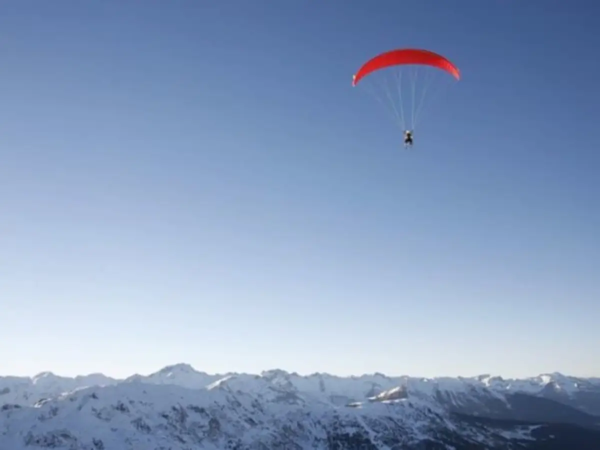 Vol en parapente à Méribel (73)