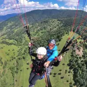 Vol en Parapente à Oderen Markstein Parc Naturel des Vosges (68)