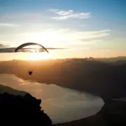 Vol en parapente au lac d'Annecy (74)