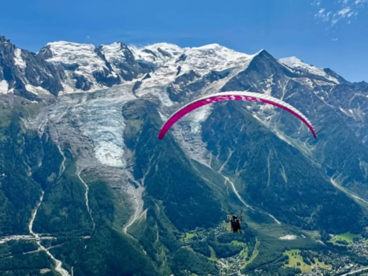 Vol en parapente depuis Planpraz (74)