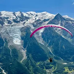 Vol en parapente depuis Planpraz (74)