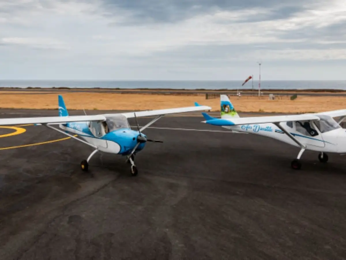 Vol en ULM à Saint-Pierre (97)