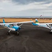 Vol en ULM à Saint-Pierre (97)