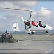 Vol en ULM au-dessus de la Baie du Mont Saint-Michel (50)