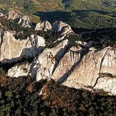 Vol en ULM autogire au dessus des Dentelles-de-Montmirail (84)