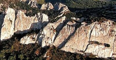 Vol en ULM autogire au dessus des Dentelles-de-Montmirail (84)