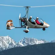Vol en ULM Autogire au-dessus du Lac de la Thuile (73)