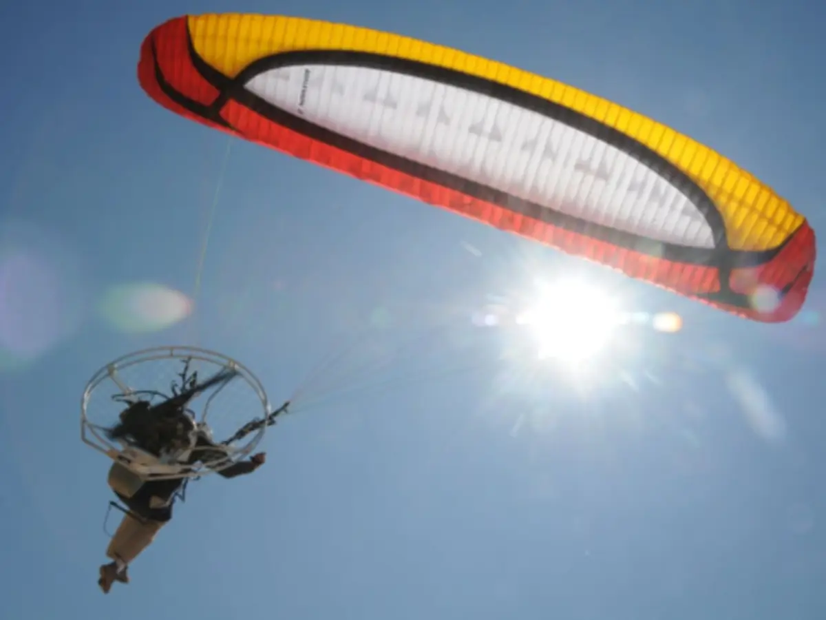 Vol en ULM Paramoteur à Assieu (38)