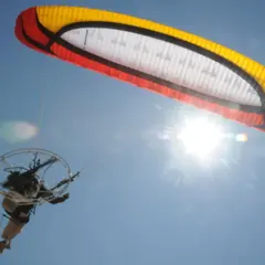 Vol en ULM Paramoteur à Assieu (38)