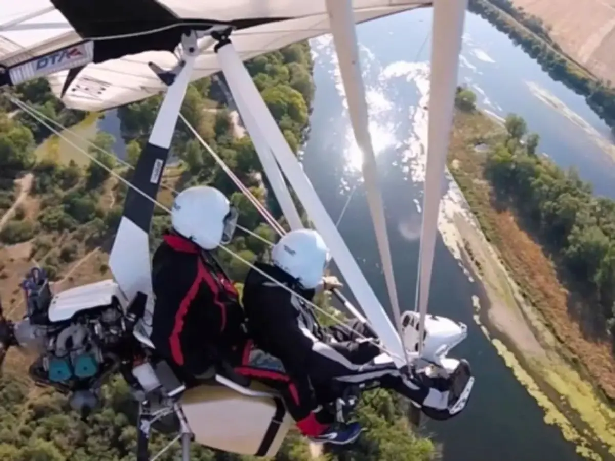 Vol en ULM pendulaire au-dessus des châteaux de la Loire