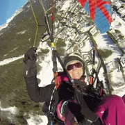 Vol Freestyle en Parapente à Chamonix (74)