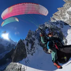 Vol King en parapente à Chamonix-Mont-Blanc (74)