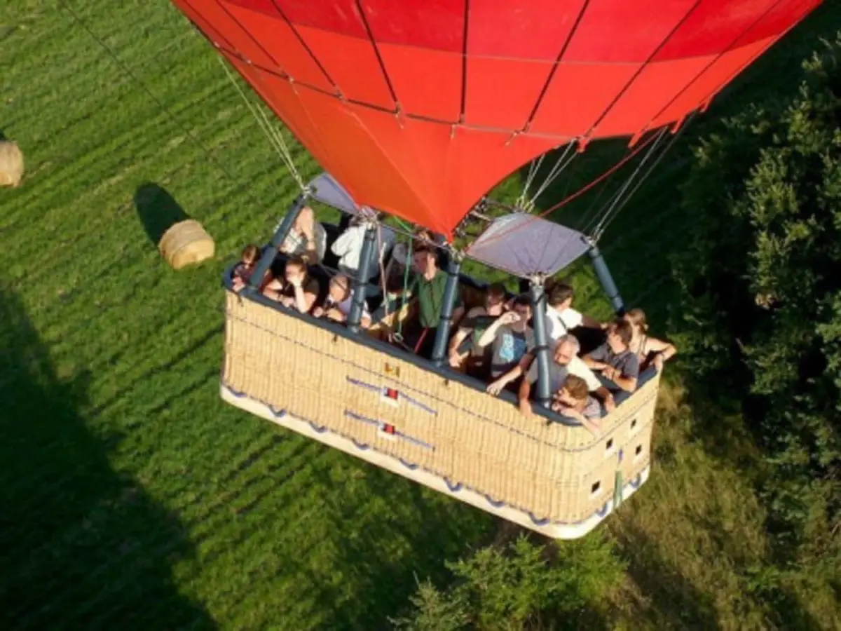 Vol privé en Montgolfière au-dessus du Château de Saumur (49)