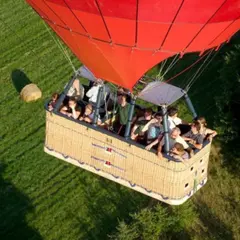 Vol privé en Montgolfière au-dessus du Château de Saumur (49)