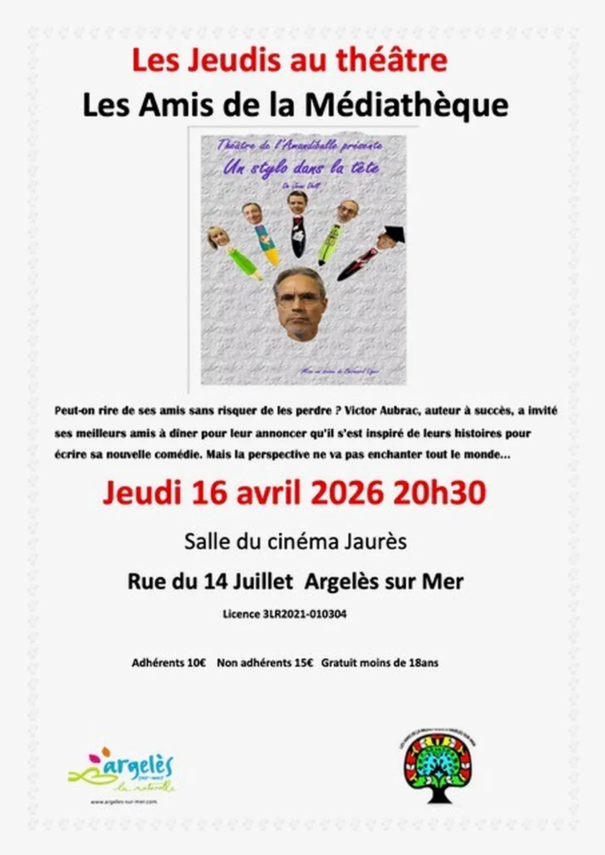 Vos Jeudis Au Theatre