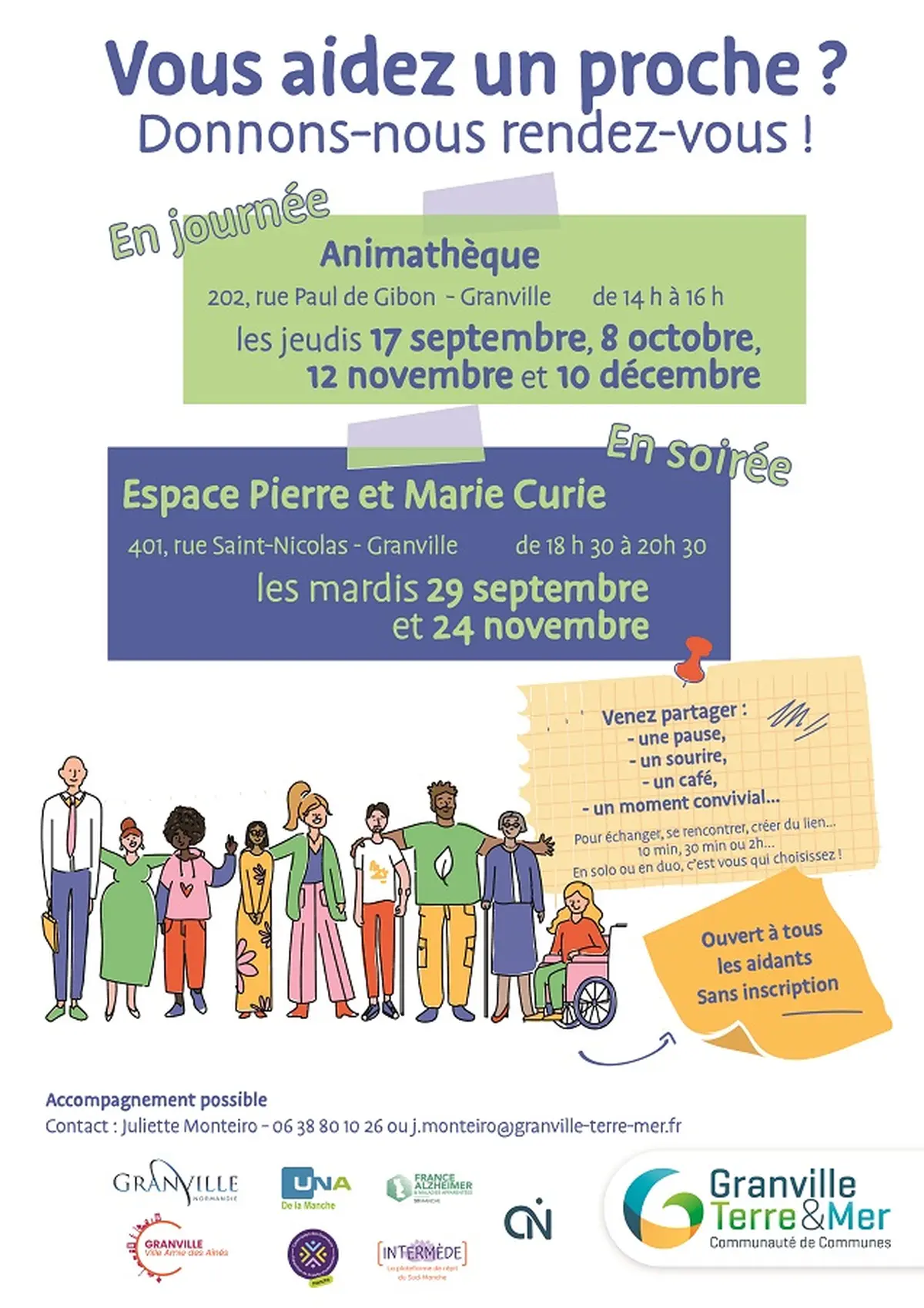Vous aidez un proche ? Donnons nous rendez-vous !