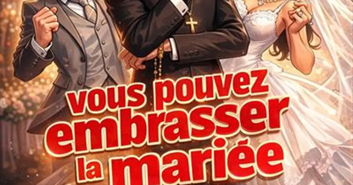 Vous pouvez embrasser la mariée