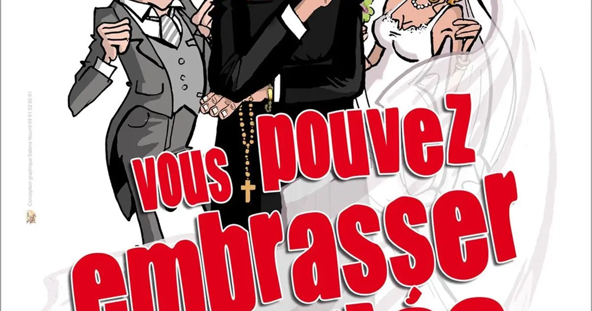 Vous pouvez embrasser la mariée