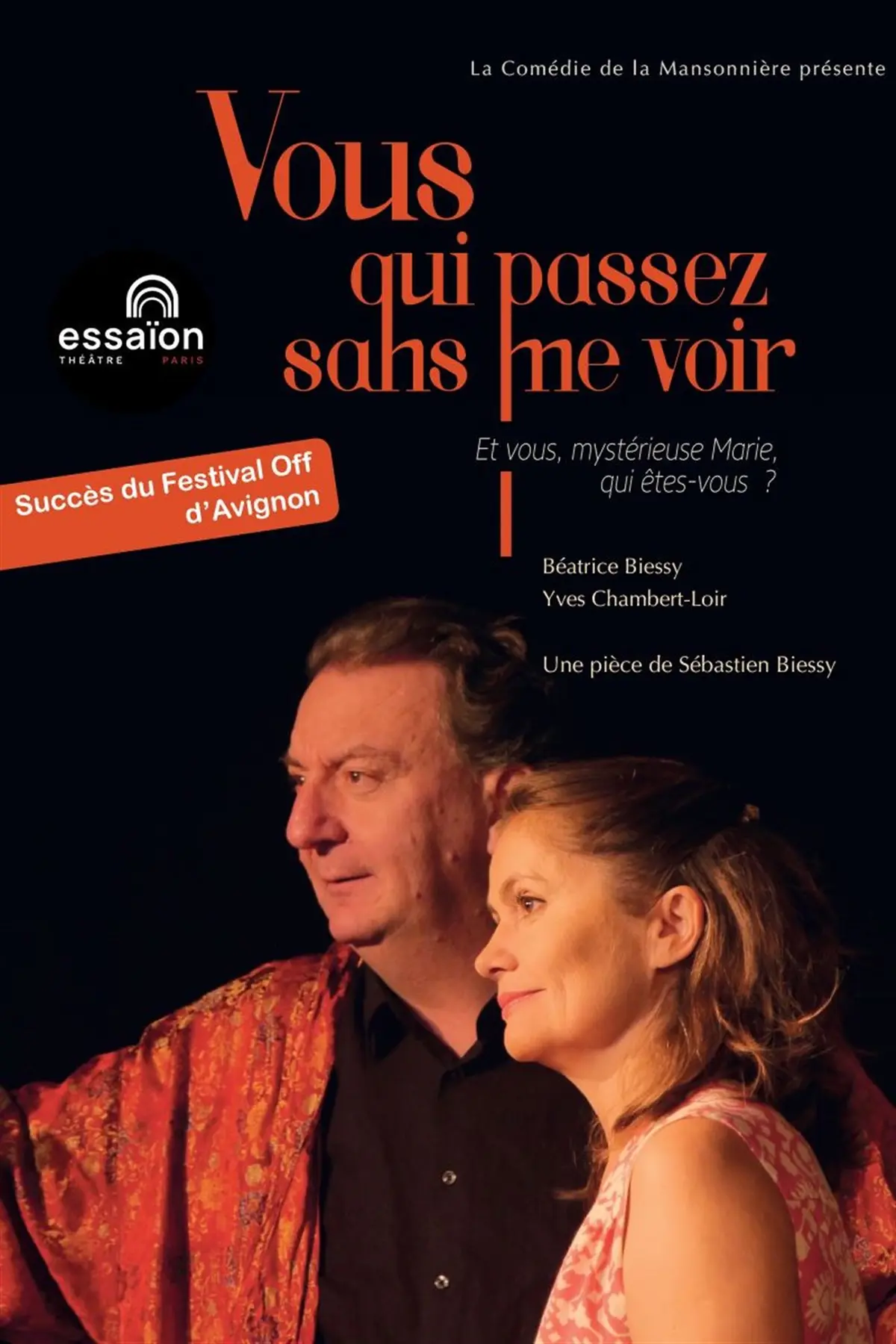 Vous qui passez sans me voir