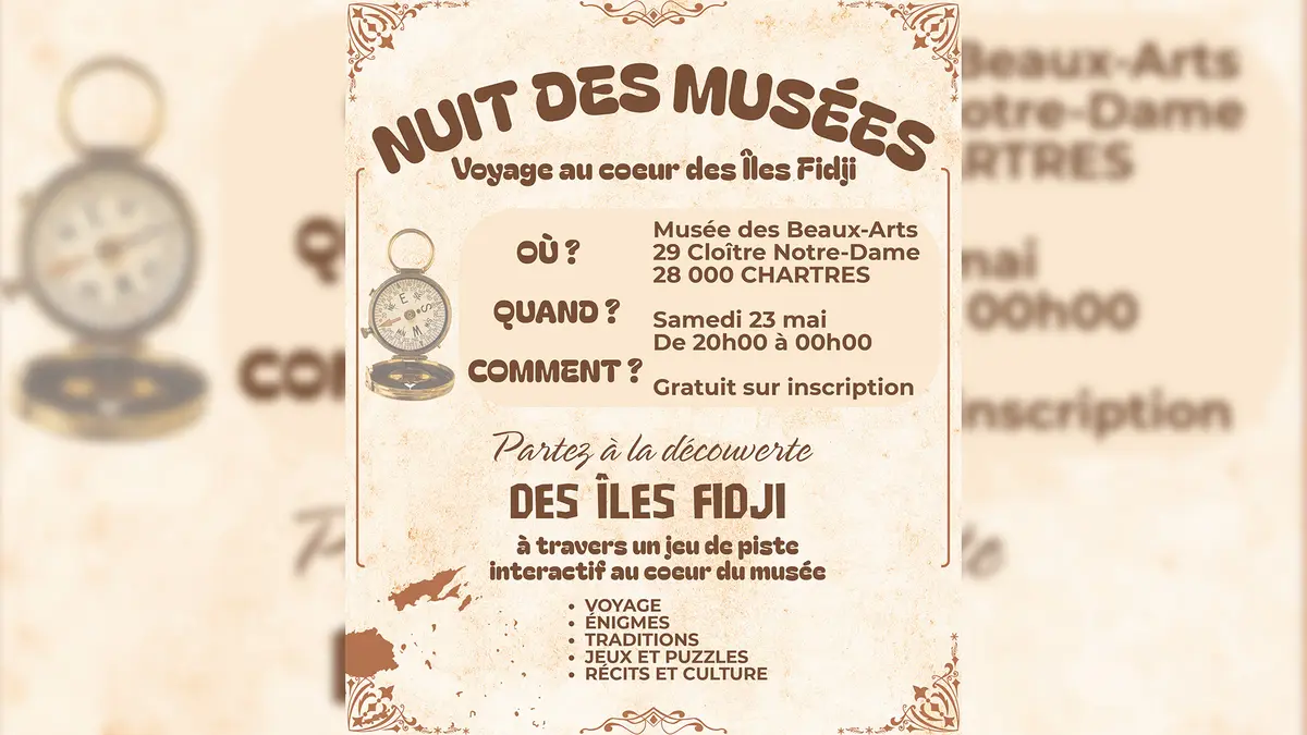 Voyage au coeur des Îles Fidji - Nuit des musées