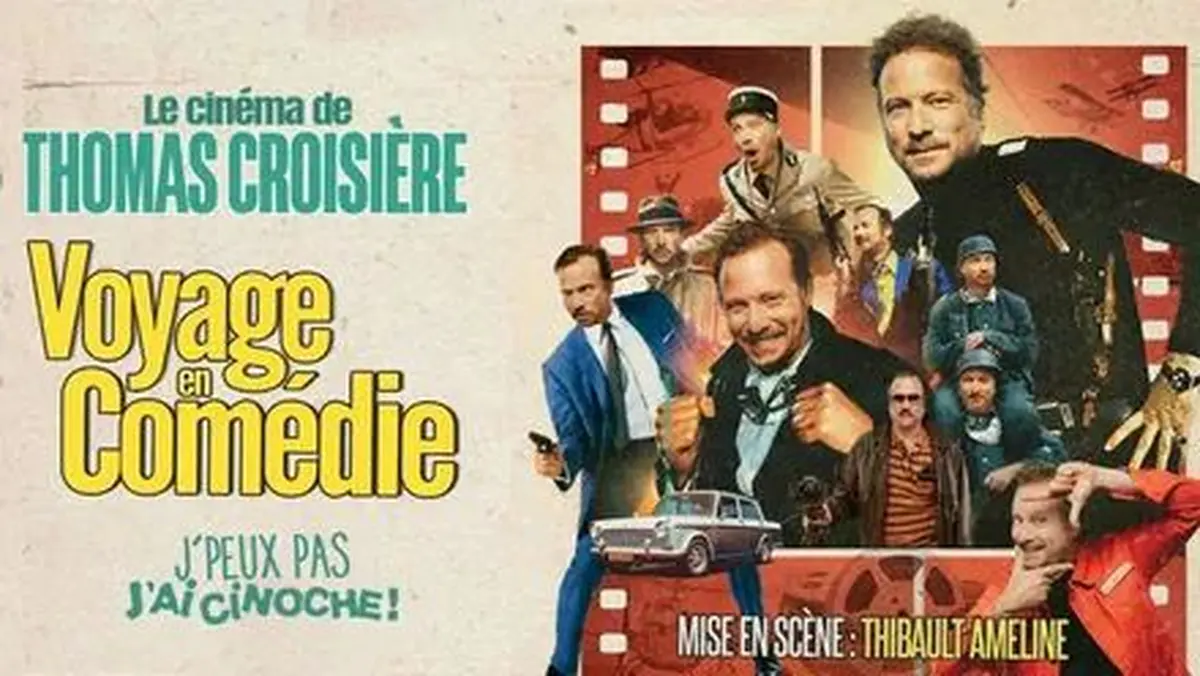 Voyage en comédie par Thomas Croisière - Festival J'peux pas, j'ai cinoche