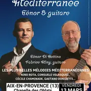 Voyage en Méditerranée : Ténor et guitare par le Ténor Di Bettino et Fabrice Miny