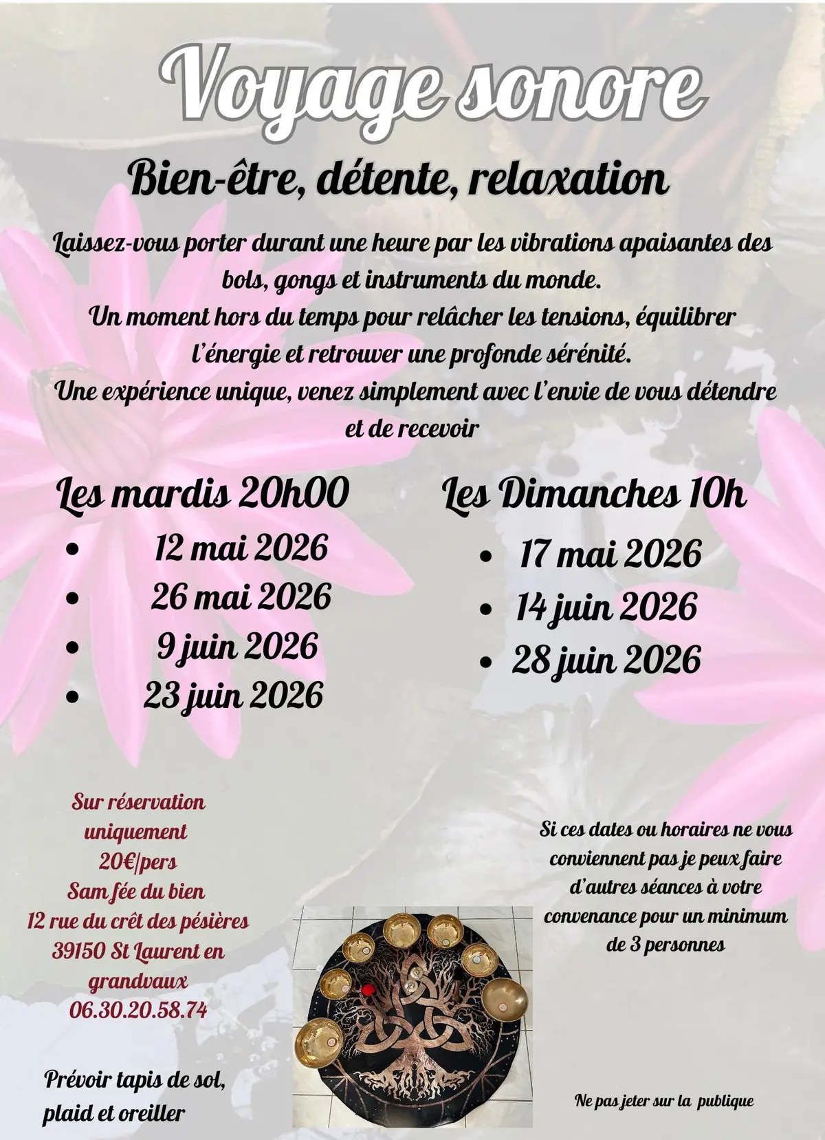 Voyage sonore - Sam fée du bien