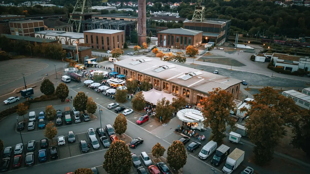 Une vue d'ensemble du Erlebnisort Reden