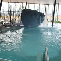Vue panoramique sur le vignoble alsacien depuis l'Espace Balnéo &copy; MO
